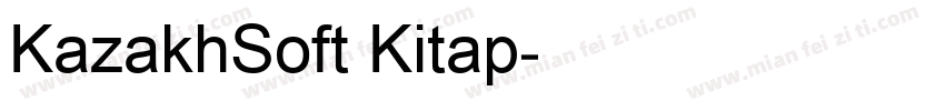 KazakhSoft Kitap字体转换